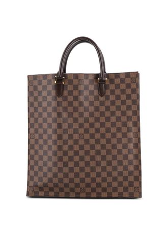 Louis Vuitton Sac Plat Bag Damier tote bag - Brown