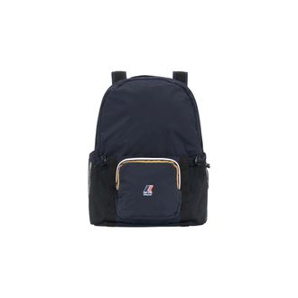 K-Way Opvouwbare Rugzak Le Vrai 4.0 Michel - unisex - Rugzakken - Blauw - ONE Size - Nylon - Tassen