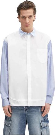AMBUSH Hombre, Camisas, Blanco, Talla: M
