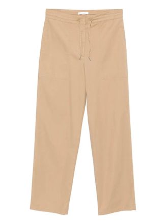 The Row Mende drawstring-waist trousers - Neutrals