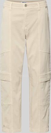 M.A.C Straight Fit Cargohose aus Baumwoll-Mix Modell Ruby 2.0 in Kitt, Gr&ouml;&szlig;e 32