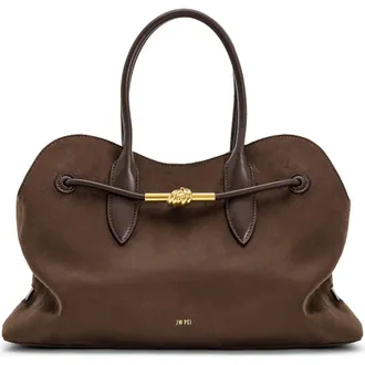 JW PEI Adele Metal Rope Knot Tote Bag in Mocha Brown at Nordstrom