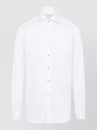 Kiton cotton long-sleeve shirt