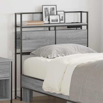 vidaXL Vidaxl Testata Contenitore Grigio Sonoma Legno Ingegnerizzato
