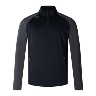 Canterbury Of New Zealand Heren Elite Quarter Zip Top (Zwart)
