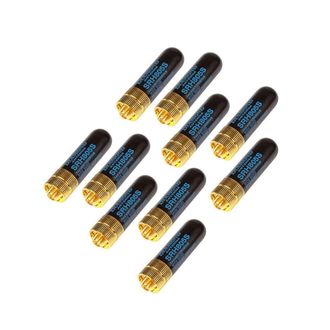 OEM 10 Antenas De Doble Banda Uhf+vhf De Alta Ganancia Srh805s Con Conector Sma Hembra Para Transceptores Uv-5r, 888s Y Uv-82