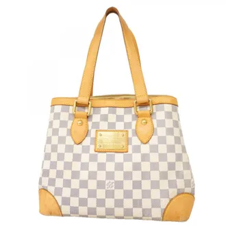 Louis Vuitton White Tote Bag (Pre-Owned)
