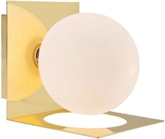 Markslöjd Markslojd - zenit Parete Bagno 1 Luce, IP44 Ottone, Opale