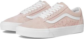 Vans Mens Vans Old Skool Sneakers Sepia Rose Embroidered Lifestyle Shoes HAWK2097