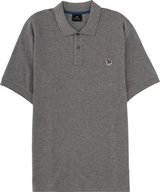 Paul Smith Grey Shirt Collar Polo