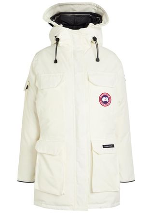 Canada Goose Expedition Hooded Arctic-tech Parka - White - S (UK8-10 / S)
