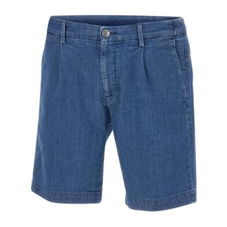 Re-hash Denim Shorts, male, Blue, Size: W32 Gimmy Bermuda Shorts