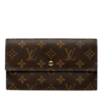 Louis Vuitton Pre-owned Porte Tresor International - - Pre-owned - Donna - Marrone - ONE SIZE