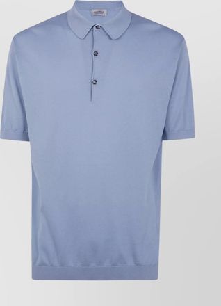 John Smedley short sleeves polo collar shirt