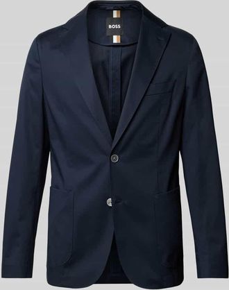 HUGO BOSS Sakko mit aufgesetzten Taschen Modell Hanry in Marine, Gr&ouml;&szlig;e 98