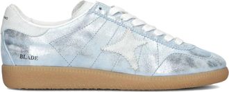 Ama brand Deluxe Lage Sneakers Blade - Dames - Sneakers - Blauw - 39 EU - Leer - Schoenen
