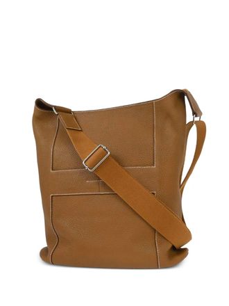 Herm&egrave;s Borsa a spalla Good News GM in pelle 2008 - Marrone