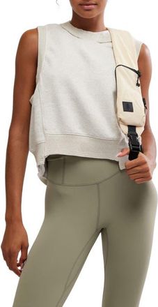 Free People FP Movement Intercept Tank in Heather Grey at Nordstrom, Size Large