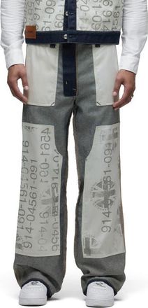 Hudson Columbus Inside Out Wide Leg Jeans in City at Nordstrom, Size 29