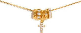 Girls Crew Rio Cross Charm Necklace in Gold at Nordstrom