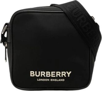 Burberry Pre-owned Paddy Crossbody Bag - Dames - Vintage Schoudertas - Zwart - ONE Size - Leer - Vintage