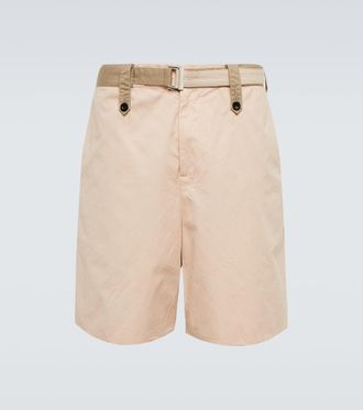sacai Shorts chino in cotone