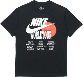Nike AS Mens Nike Sportswear Tee WORLD TOUR Black DA0938-010