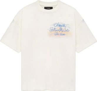 Amiri T-shirt con stampa grafica - Toni neutri