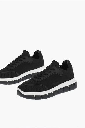 Moschino LOVE perforeted fabric TASSEL 50 sneakers with track sole size 38