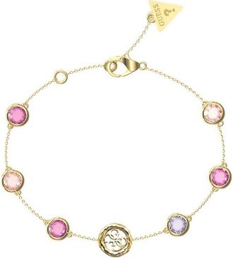 Guess Womens UBB05099YGFCL Ladies Petra Bracelet - Gold - One Size