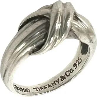 Tiffany & Co. Silver Silver 925 Band Ring (Pre-Owned)