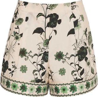Cara Cara Trish floral-print shorts - Neutrals