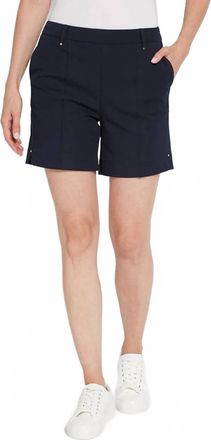 Lyssé Amanda Stretch Twill Short In True Navy