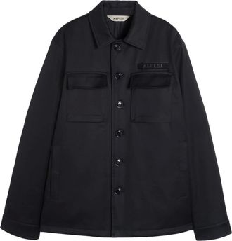 Aspesi Camicia - - Jackets - Uomo - Blu - XL