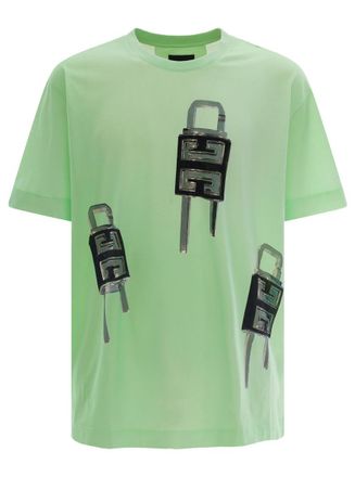 Givenchy Green Crew Neck T-Shirt