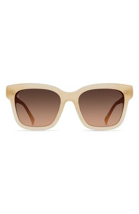 Raen Optics Breya 54mm Square Sunglasses in Nectar/Apricot Gradient at Nordstrom