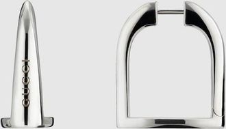 Gucci Staffa Hoop Earrings