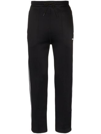 Kenzo logo print cotton blend sweat pants - men - Polyamide/Cotton - M - Black