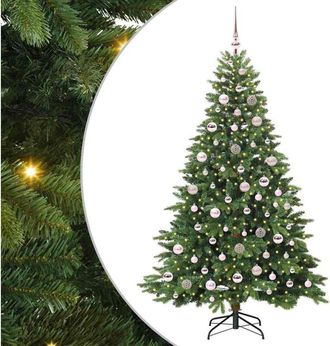 vidaXL &Aacute;rbol De Navidad Artificial Con 300 Led Verde 180 Cm Pe Y Pvc Vidaxl