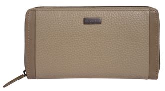 Bugatti Geldb&ouml;rse BUGATTI SINA, Damen, beige, Leder, Kleinlederwaren Geldb&ouml;rse, echt Leder