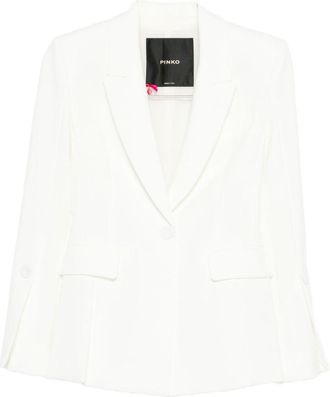 Pinko White Carciofo Blazer