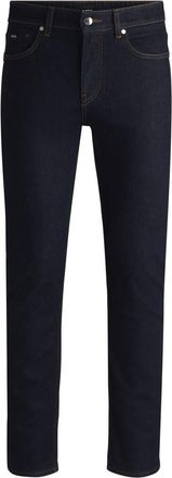 HUGO BOSS Slanke herenjeans met 5 zakken (Marine)