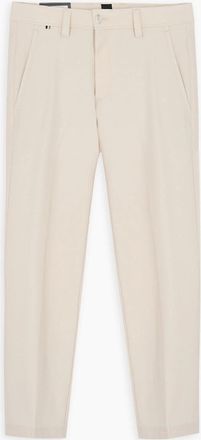 HUGO BOSS Mens H Kent Trousers Biege - White - Size: 36