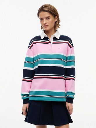 Tommy Jeans Rugbypolo met lange mouwen