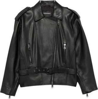 Emporio Armani Mujer, Chaquetas, Negro, Talla: XS