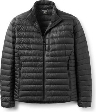 RAB Microlight Jacket Daunenjacke f&uuml;r Herren | schwarz/grau