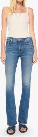 Mother The High Waisted Runaway Jeans In On A Roll