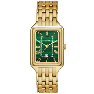 Fossil Womens Raquel Green Dial Watch