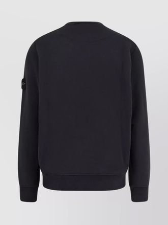 Stone Island crew-neck organic cotton sweatshirt