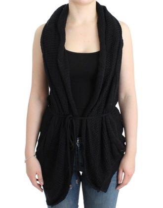 Costume National sleeveless knitted Womens cardigan